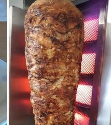 Döner-Spieß am Grill